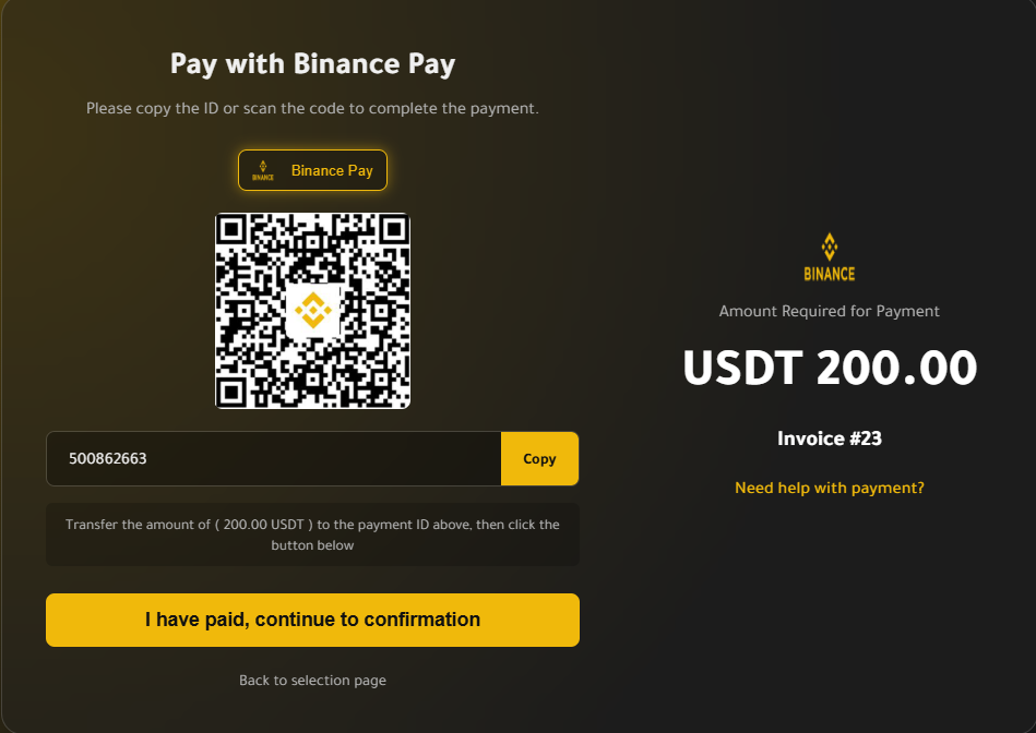 Payment Gateway Interface 1